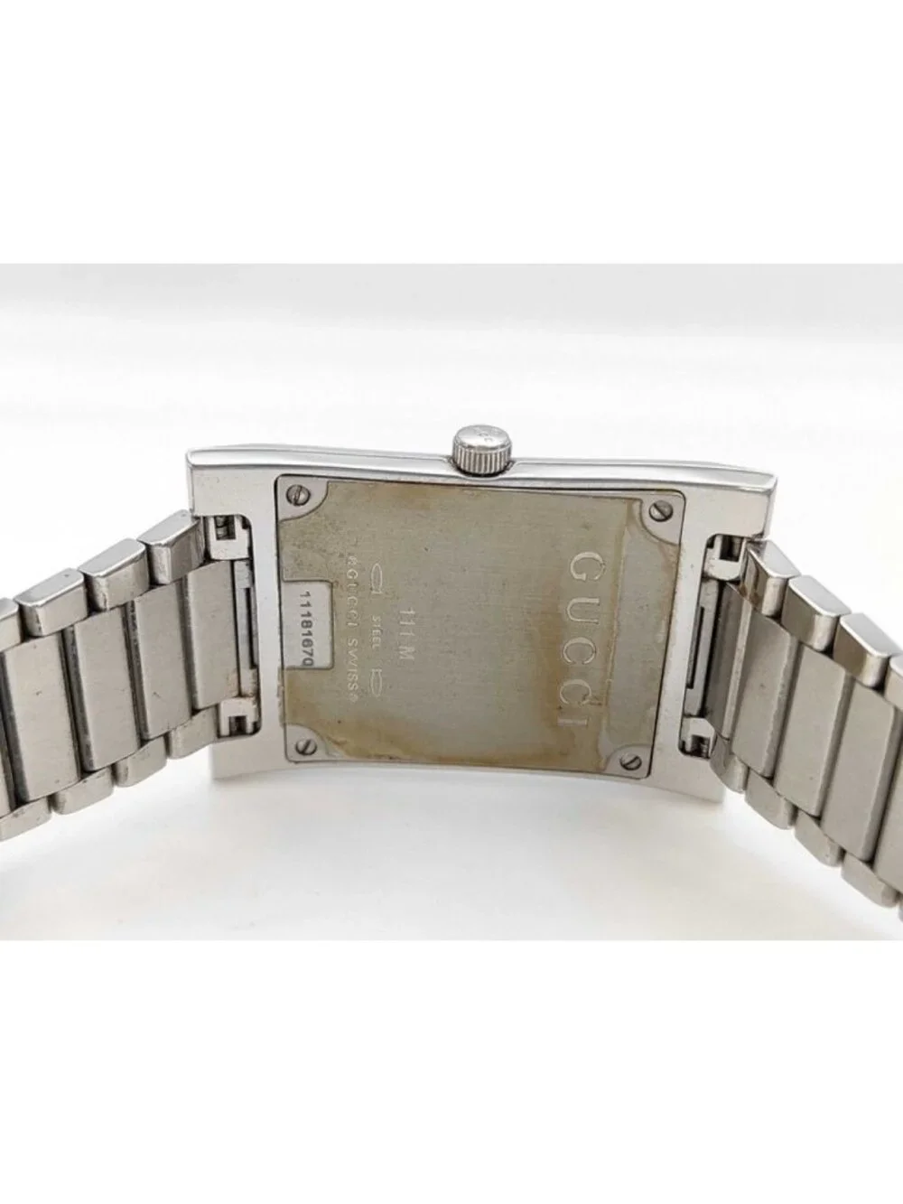 Gucci Watch Blue Silver Stainless Steel
